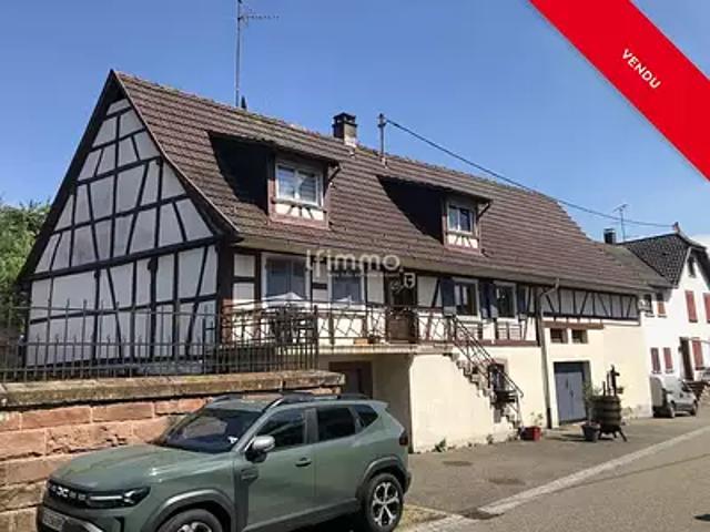 Lembach 67510 Achat / Vente maison 5 pièces t5 terrasse parking