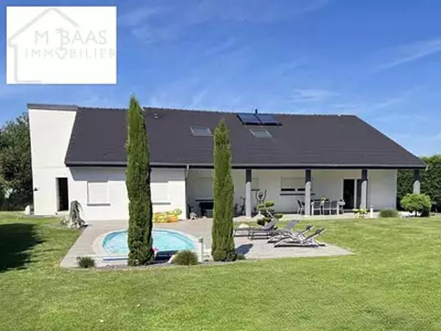 Lemberg 57620 Achat / Vente maison 6 pièces t6 piscine terrasse