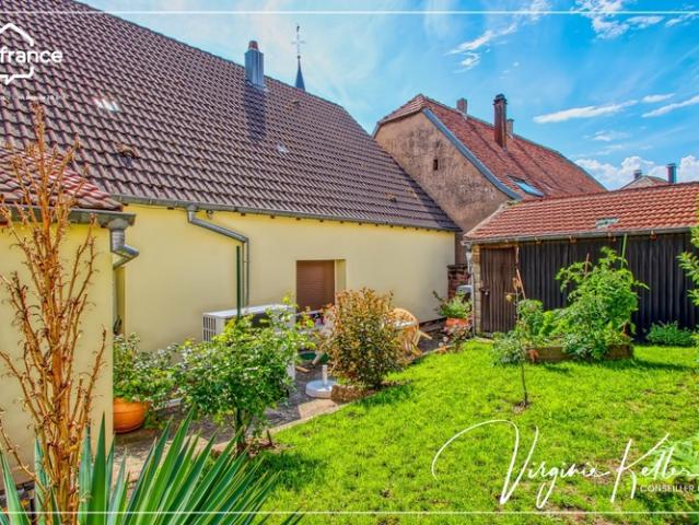 LEMBERG 57 Maison individuelle de plain pied sans travaux 130 m² hab Sous sol total Garage Dépendances Jardin