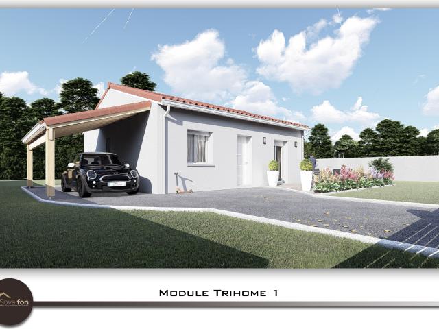 Lempdes / projet maison neuve / RE 2020