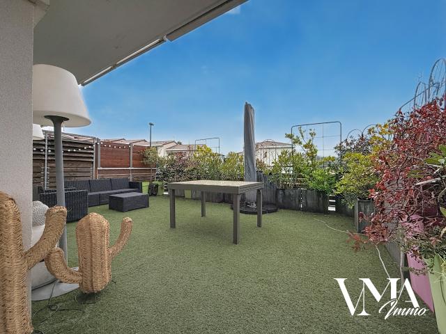 Lentilly centre, appartement T3 avec terrasse de 42m2