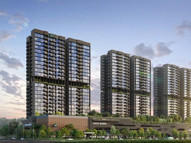Lentor Modern Condominium For Sale, $1,838,000, 2 Bed 2 Bath 732 sqft $2,511.00 psf