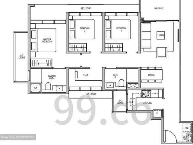 Lentor Modern D26, Apartment