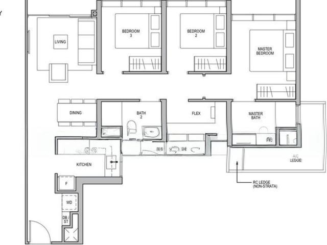 Lentor Modern D26, Apartment