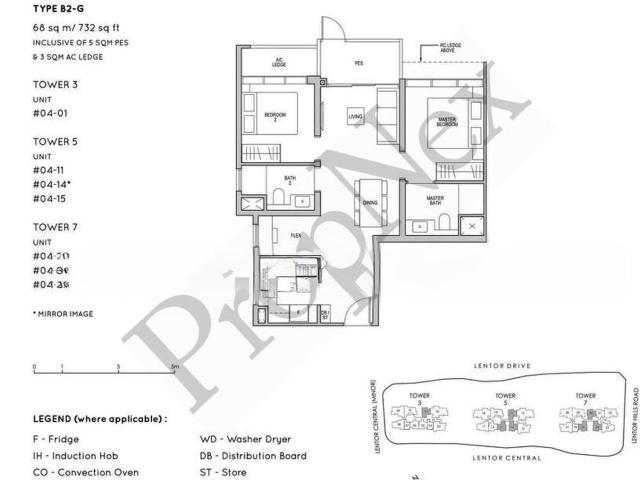 Lentor Modern D26, Apartment