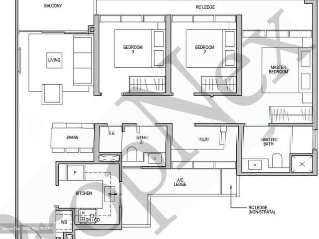 Lentor Modern D26, Apartment