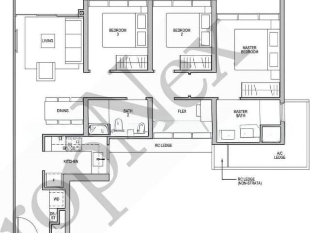 Lentor Modern D26, Apartment
