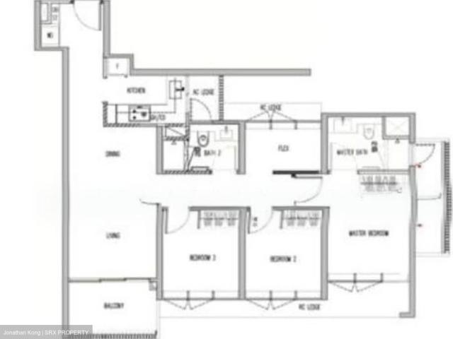 Lentor Modern D26, Apartment