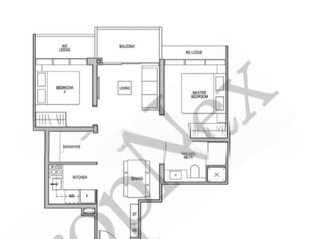Lentor Modern D26, Apartment