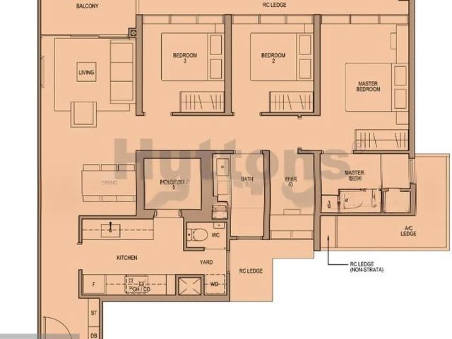 Lentor Modern D26, Apartment