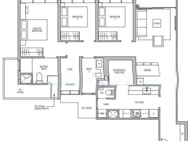 Lentor Modern D26, Apartment