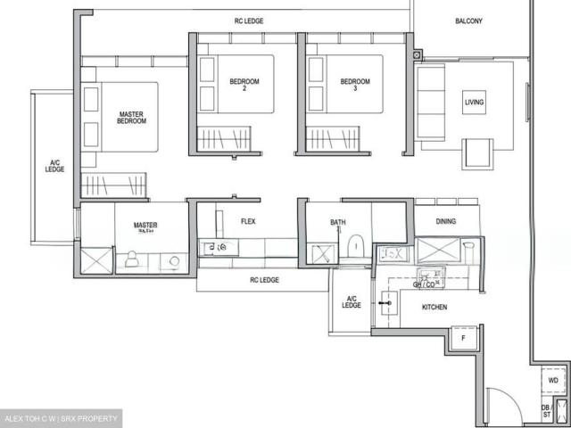 Lentor Modern D26, Apartment