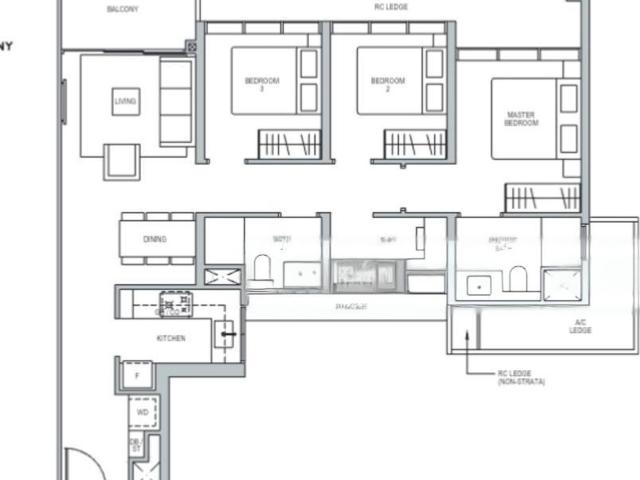 Lentor Modern D26, Apartment