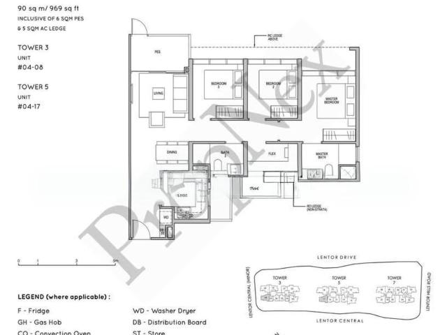 Lentor Modern D26, Apartment