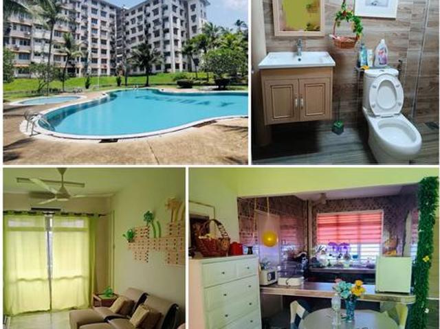 Lengkap berperabot Studio di Cocobay Resort Condominium Port Dickson