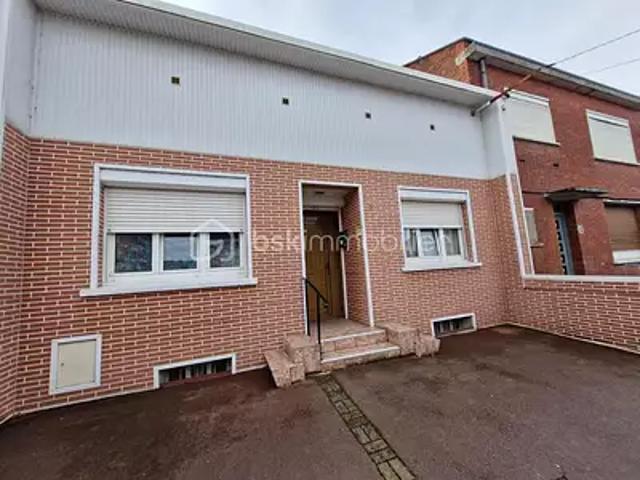 Lens 62300 Achat / Vente maison 4 pièces t4 terrasse cave