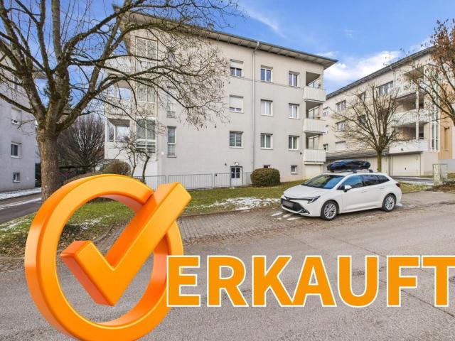 LEONDING: EIGENTUMSWOHNUNG 55,59 m² + LOGGIA/BALKON + GARAGE in sehr guter Lage