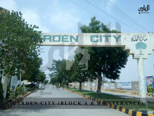 Lease Residential Plot Garden City Block A