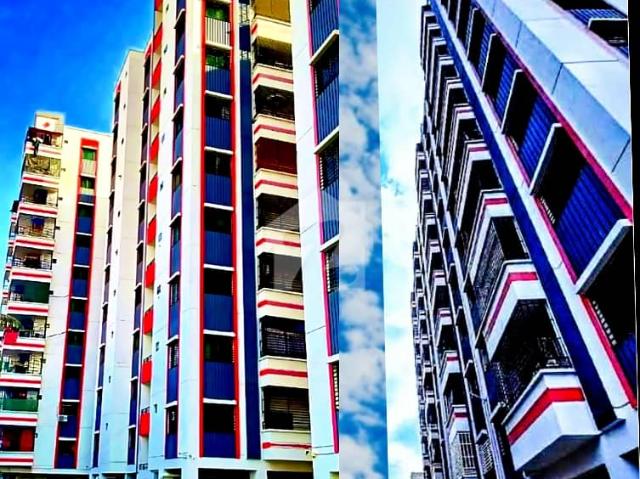 Leased bank loan applicable full tiled flooring flat also available for sale