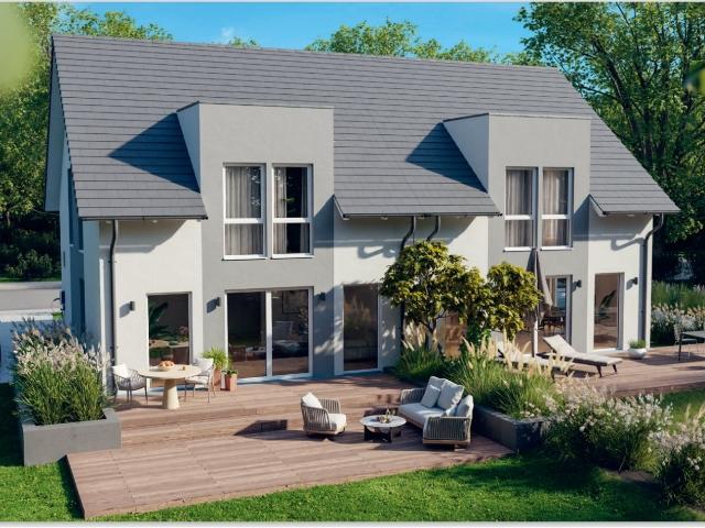 Leben wie im Einfamilienhaus geräumiges, modernes Doppelhaus