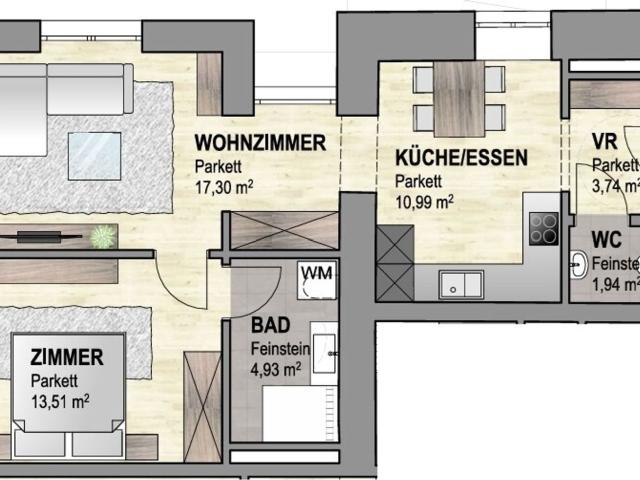 Leben wie Sissi 2 Zimmer Wohnung in der Villa Herzfeld in Bad Ischl!