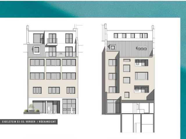 Leben am Eigelstein! Energieeffiziente 2 Zimmer Wohnung mit Balkon Eigelstein 53 55 WE 2