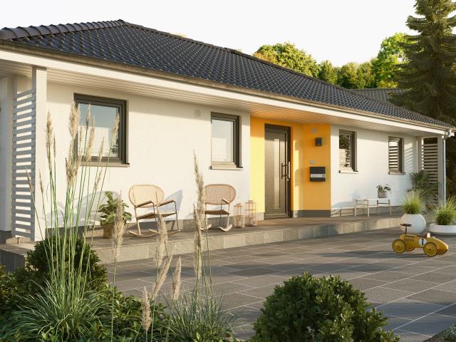Leben auf einer Ebene. Ein Bungalow der es in sich hat im aktuellen Baugebiet in Einum!