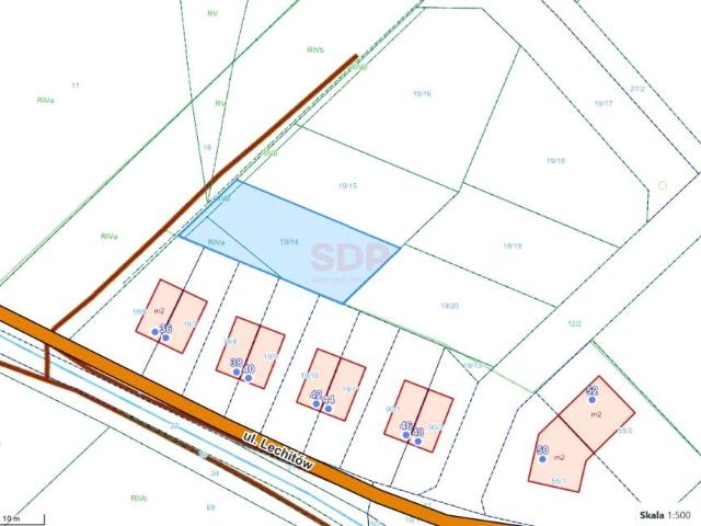 Lechitów 600 m², Wrocław