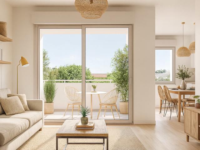 L'écrin bleu 2 à 5 pièces, 51 à 106 m²