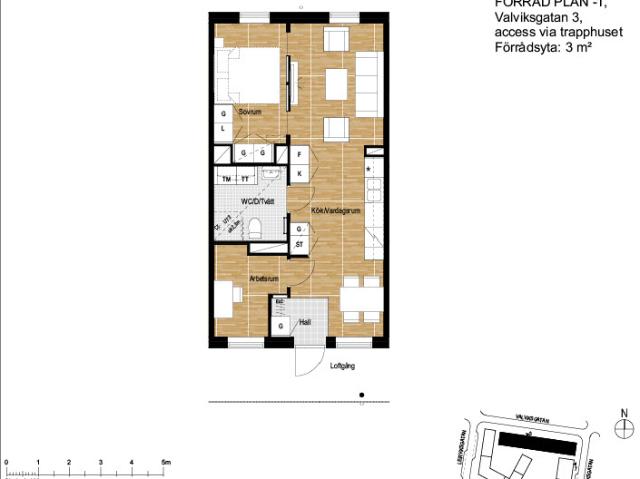 Ledig hyresrätt på Valviksgatan 3, Kista | HomeQ