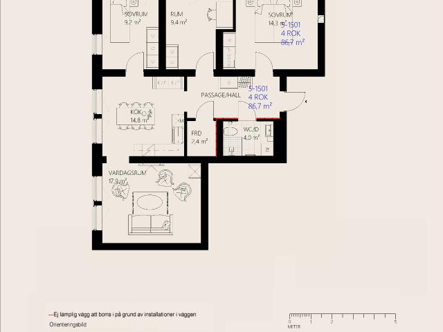 Ledig hyresrätt på Centrumvägen 12A, Nykvarn | HomeQ