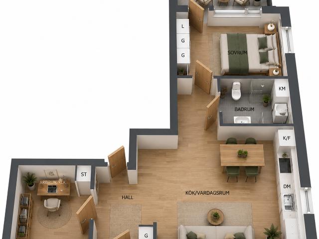 Ledig hyresrätt på Dånviksvägen 10, Salem | HomeQ