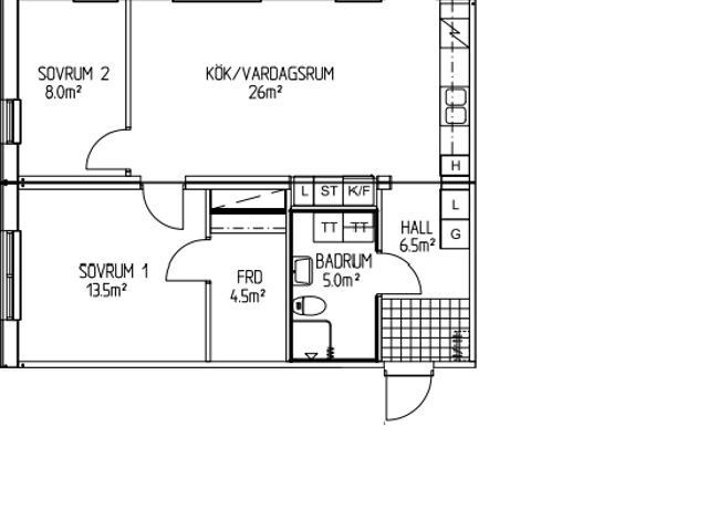 Ledig hyresrätt på Fru Lovisas Gata 3, Skellefteå | HomeQ