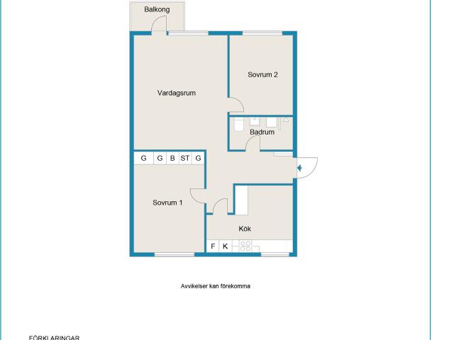 Ledig hyresrätt på Johan Kocksgatan 61D, Trelleborg | HomeQ