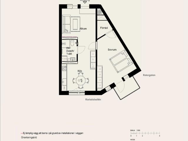 Ledig hyresrätt på Karlsdalsallén B 16, Örebro | HomeQ
