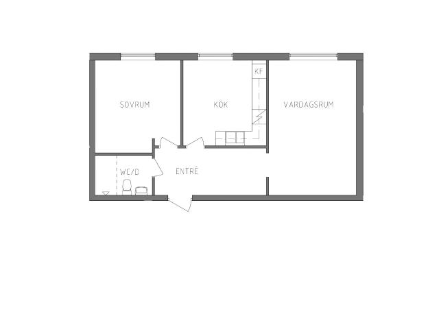 Ledig hyresrätt på Lagerbergsgatan 10, UDDEVALLA | HomeQ