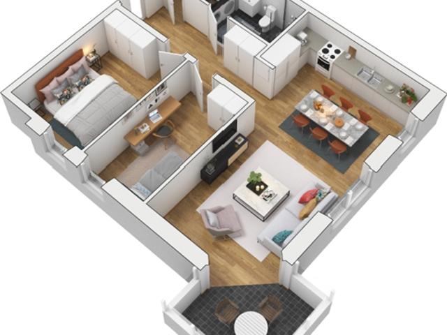 Ledig hyresrätt på Motellvägen 1B, Falkenberg | HomeQ