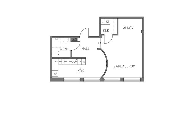 Ledig hyresrätt på S: t Mikaelsgatan 2A, UDDEVALLA | HomeQ