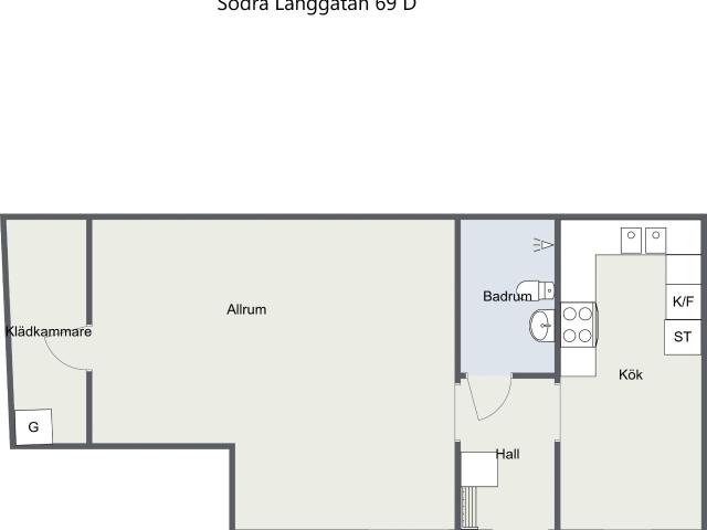 Ledig hyresrätt på Södra Långgatan 69D, Kalmar | HomeQ