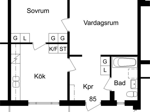 Ledig hyresrätt på Stackgatan 6A, Skellefteå | HomeQ
