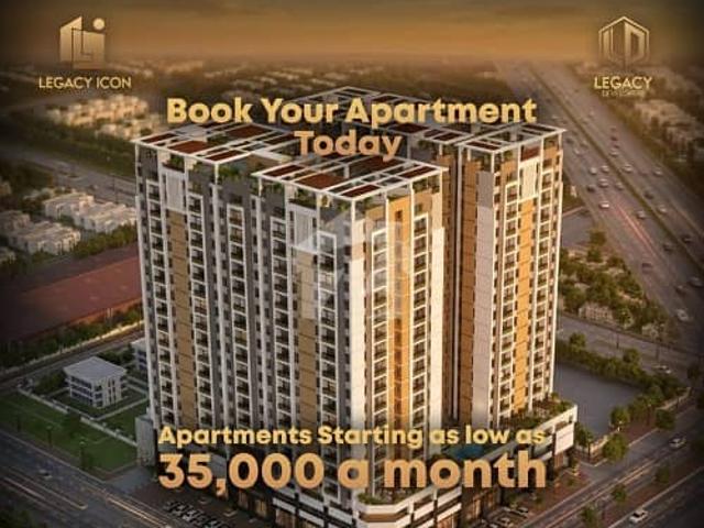 LEGACY ICON Your Address To Prime Location, Karachi Motorway For A Reasonable Price Of Rs. 12450