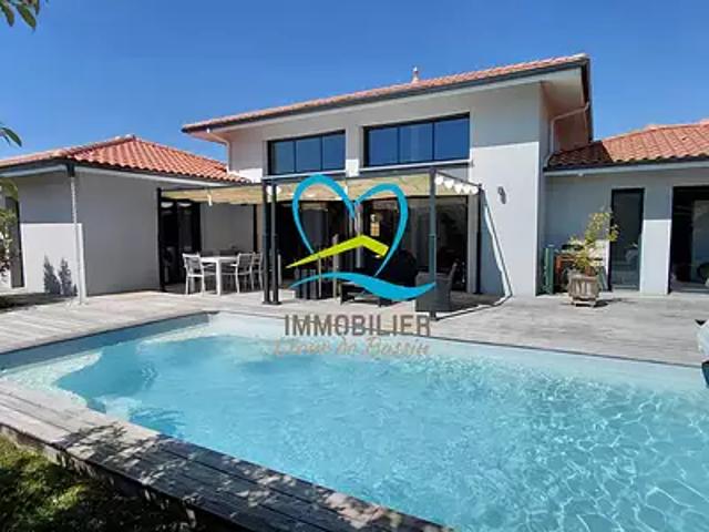 Lège Cap Ferret 33950 Achat / Vente maison 6 pièces t6 piscine