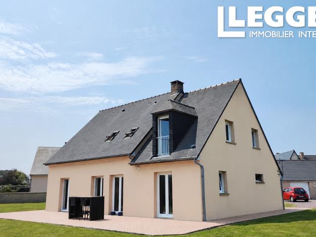 Leggett. Unique. Maison 4 ch 3 sdb. Vie plain pied. Vue mer imprenable. Plage d'Omaha et commerces à pied