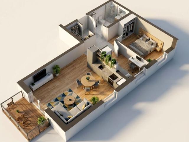 Legionów Polskich 54,93 m², Słupsk
