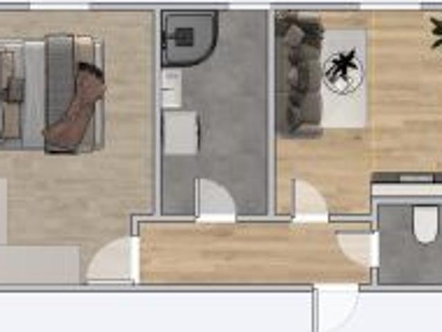 Legnica, Centrum, ul. Wjazdowa, 39 m² Mieszkanie