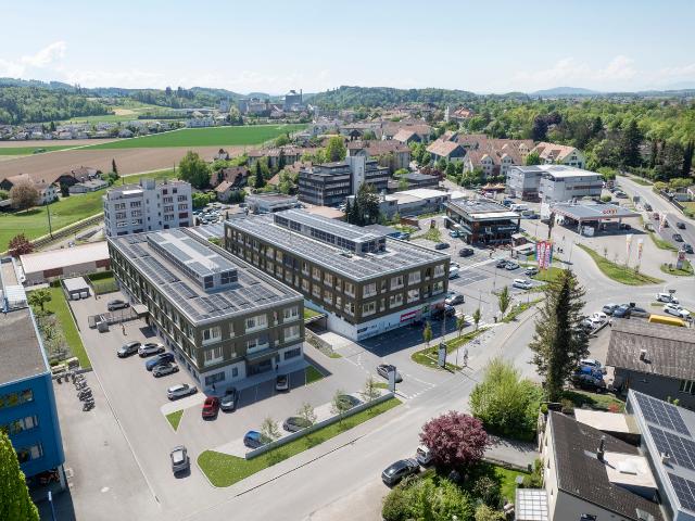 Leimere Park 2 Aarberg modern Gewerbeflächen zu vermieten!