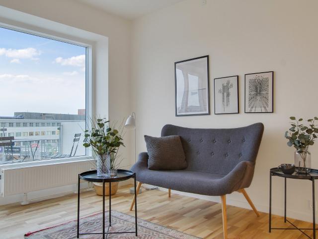 Lejlighed i moderne bymiljø nær Aalborgs liv
