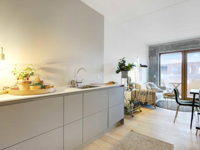 Lejligheder i Gunhildgård på Islands Brygge