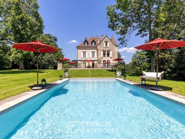L'élégance à la française dans ce château du XIXe