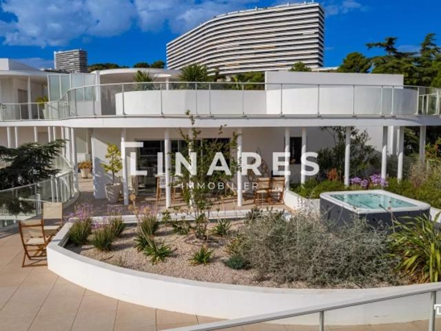 L'EPICURIEN Appartement T5 de 200m2 Résidence luxe Terrasse Jardin 13008 CARRÉ D'OR